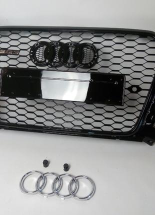 Решетка радиатора RSQ3 для Audi Q3 (черная)