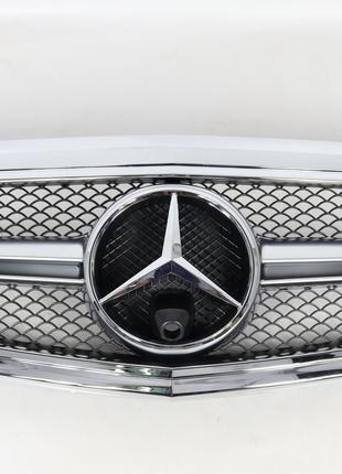 Решетка (chrom) Mercedes W212 2014-2017