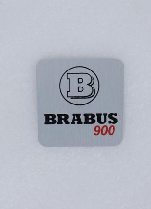 Шильд у ручку КПП Brabus 900 (31x31)