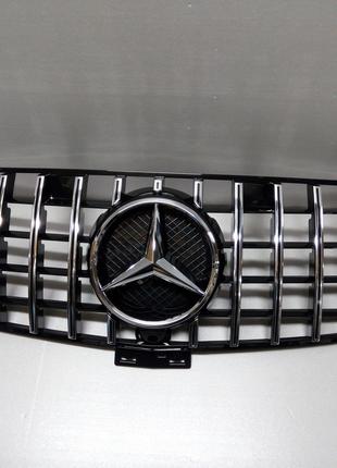 Решетка радиатора Mercedes GLE Coupe C292 стиль Panamericana