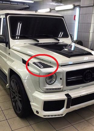 Накладки Brabus на крила Mercedes G-class W463 (жабри W463)