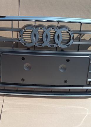 Решетка радиатора Audi A4 B8 (стандарт, USA)