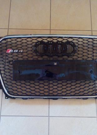 Решетка радиатора RS4 для Audi A4 2012-