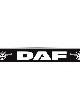 Брызговик резиновый на задний бампер с надписью "DAF" 2400х350мм