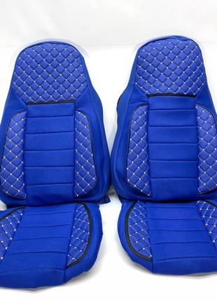 Чехлы на сиденья SCANIA S 500 и R 500 Синий