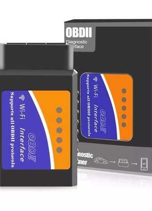 Мультимарочный Автосканер OBD2 ELM 327 V1.5 FULL WI-FI (iOS + ...