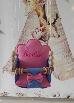 Подвесная качеля Кукла Барби ( Barbie ) , качели для детей