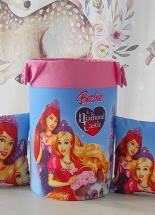 Корзина для игрушек Кукла Барби ( Barbie )