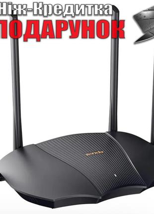 WiFi Маршрутизатор Tenda AX3000T AX12 Чорний