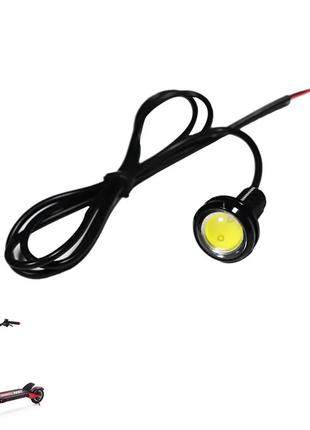 Задний LED фонарь электросамоката 12V (Красный)