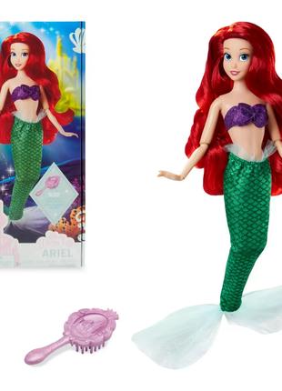 Кукла русалочка Ариэль Классическая с расческой Дисней Ariel C...