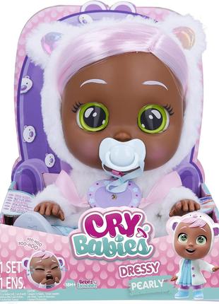 Інтерактивна Лялька Cry Babies Dressy Pearly Пупс Перлі Перлин...