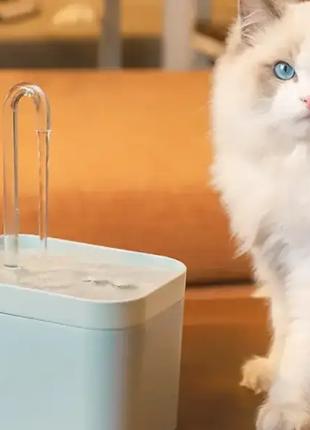 Диспенсер води для котів і собак 1.5 л Дозатор води для хатніх...