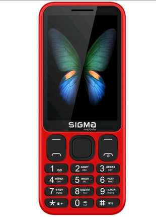 Мобільний телефон Sigma mobile X-Style 351 Lider Red