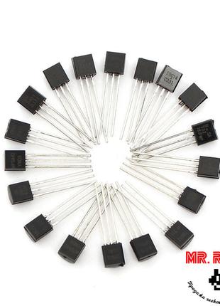 Набор 180шт биполярных транзисторов (18 типов по 10шт), TO-92