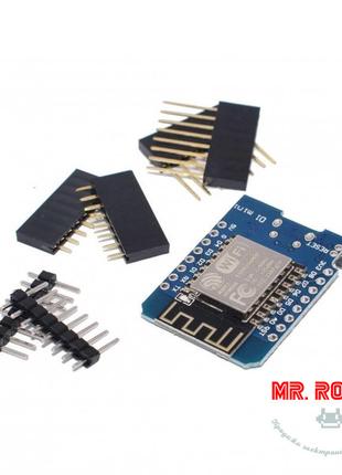 WeMos D1 mini pro программируемая плата WiFi с ESP8266 [microUSB]