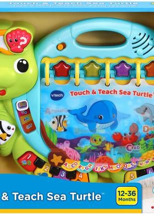 Музыкальная книга морская черепаха VTech Touch and Teach Sea T...