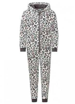 Пижама кигурумы для девочки lupilu леопардовая пижама 4-6р цел...