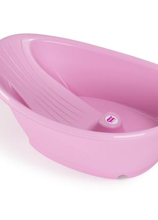 Ванночка детская анатомическая OK Baby Bella, цвет розовый (39...