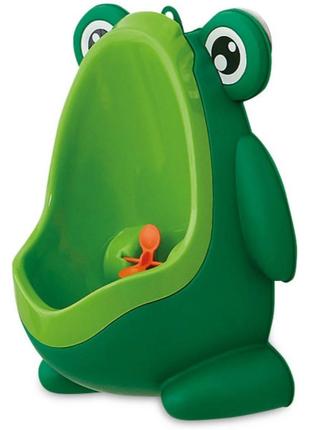 Горшок для мальчика FreeON Happy Frog, Green, цвет зеленый (37...