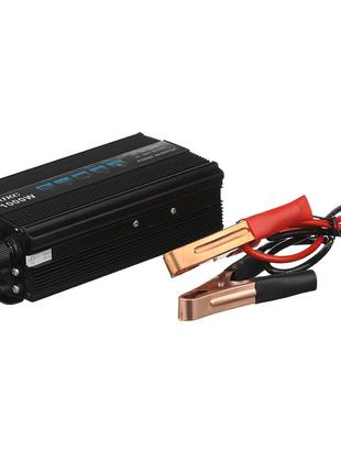 Инвертор преобразователь UKC AC/DC 1000W 12V SSK