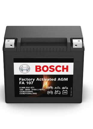 Мото акумулятор AGM Bosch Правий [+] 12V 18AH 310A