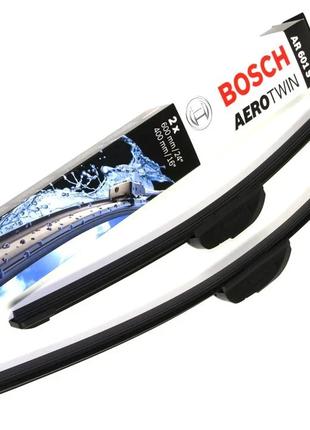 Щетки стеклоочистителя комплект AeroTwin A601S 600/400мм BOSCH