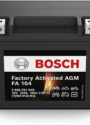 Мото акумулятор AGM Bosch Лів [+] 12V 10AH 180A