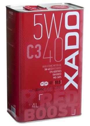 Синтетическое масло XADO Atomic Oil 5W-40 C3 RED BOOST