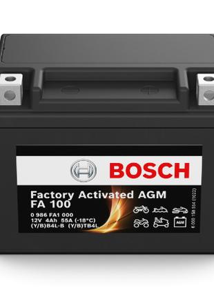 Мото аккумулятор AGM Bosch Прав [+] 12V 4AH 55A