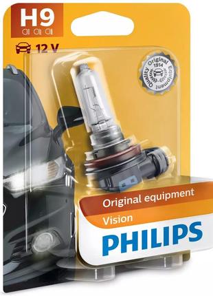 Автолампа галогенная Philips H9 Vision
