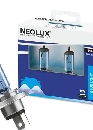 Комплект ламп Neolux H4 12V 60/55W P43T