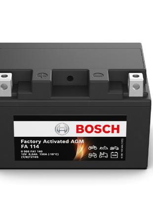 Мото акумулятор AGM Bosch Лів [+] 12V 8.6AH 150A