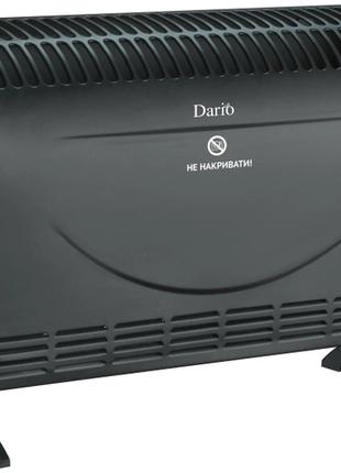 Нагрівач конвектор Dario DCH7120 чорний, 3 режими, термостат, ...