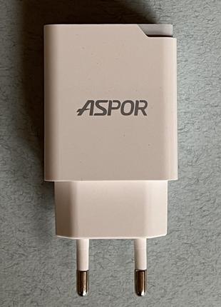 Cетевая быстрая зарядка ASPOR A822 стандарта Q.C 3.0 (USB) 18 ...
