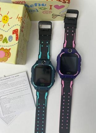 Детские смарт часы Q19 Smart Baby watch с GPS водонипроницаемы...