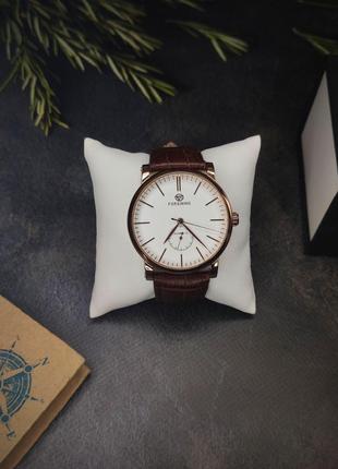 Чоловічий класичний наручний годинник Forsining