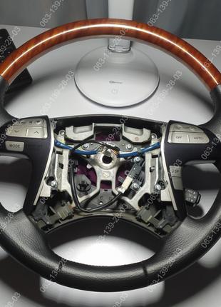 Оплетка чехол на руль со спицами для Тойота Камри Toyota Camry 40