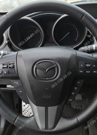 Оплетка чехол на руль для Mazda 3 Axela 2008-2013 Mazda CX-7 C...
