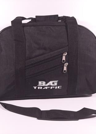 Черная спортивная сумка для путешествий - BAG TRAFFIC