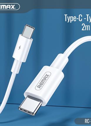 Кабель 2 М USB Type-C to Type-C 100W кабель USB C to C для тел...