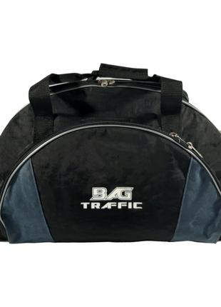 Повседневная мужская сумка для спортзала - BAG TRAFFIC - Чёрна...
