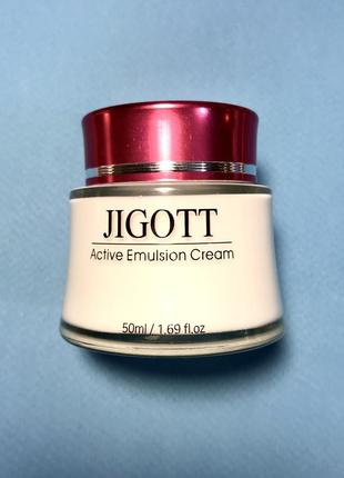 Интенсивно увлажняющий крем для лица jigott active emulsion cr...