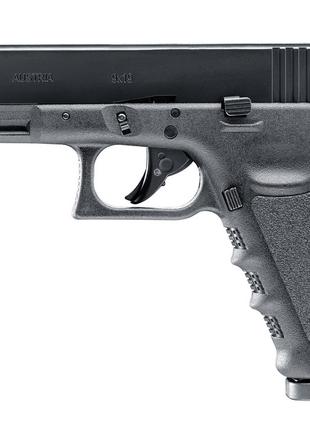 Пистолет Umarex Glock 17, шарики ВВ+пули 4.5 мм, 110 м/с, с бл...