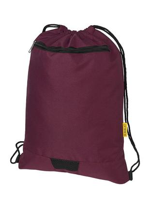 Багатофункціональний рюкзак-мішок Foot XL колір: бордо
