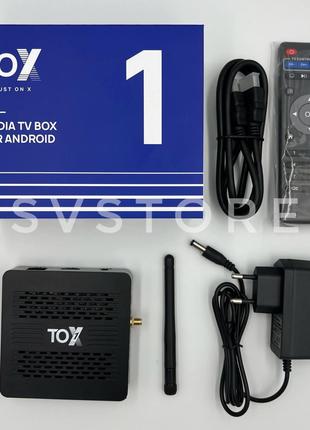 Андроид приставка для телевизора Smart TV TOX1 4GB/32ГБ