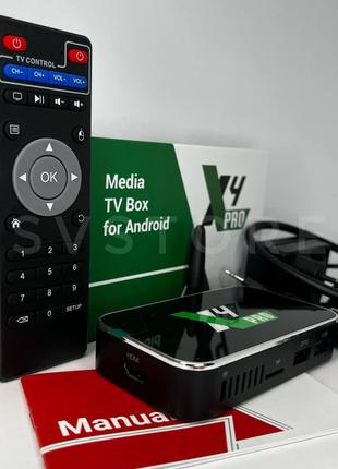 Ugoos X4 PRO 4/32, Amlogic S905X4, Android 11, Smart TV Box, S...