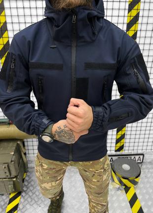 Куртка Soft Shell nitro Тактична куртка синя,армійська куртка ...