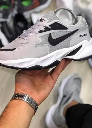 Обувь Кроссовки Nike PRO-AIR Silver