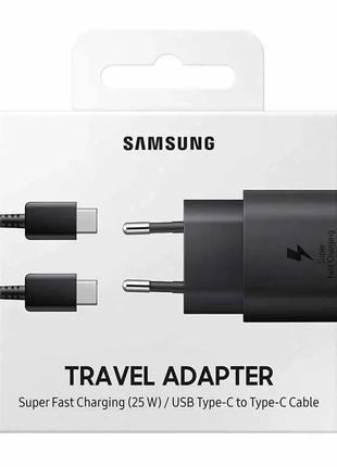 Сетевое зарядное устройство Samsung 25W PD Wall Charger Black